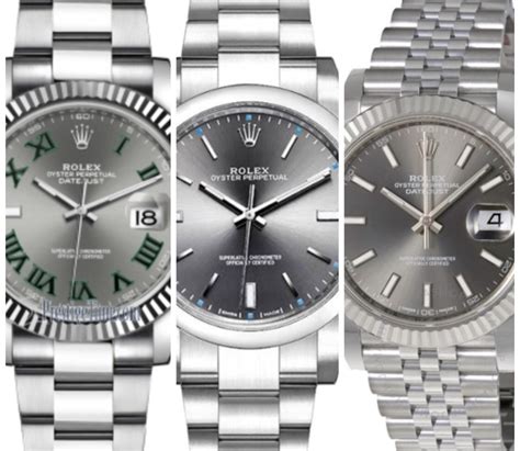 rolex slate vs rhodium